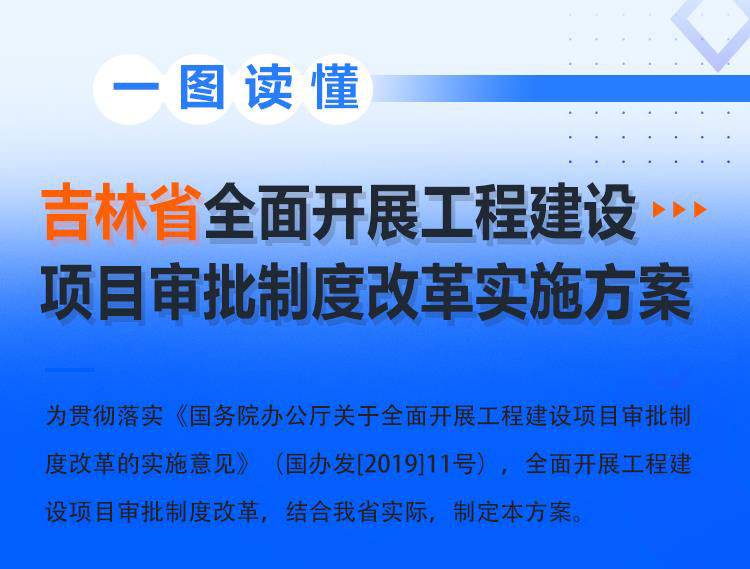 吉林省全面開展工程建設(shè)項目審批制度改革實(shí)施方案